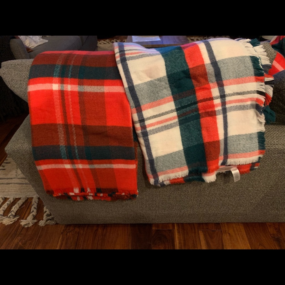 Christmas throw blankets from Nordstrom